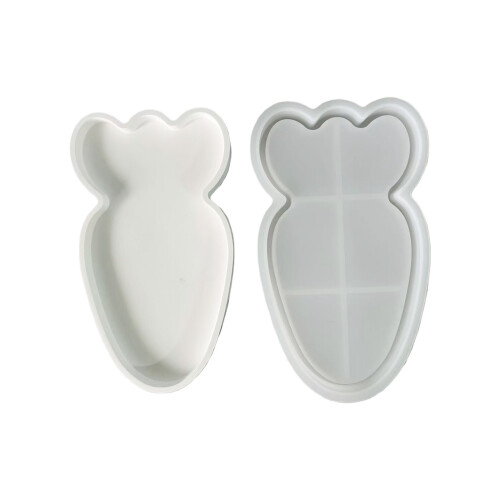 Flexible Karottentablett-Silikonform, ideal-Karottenschalenform