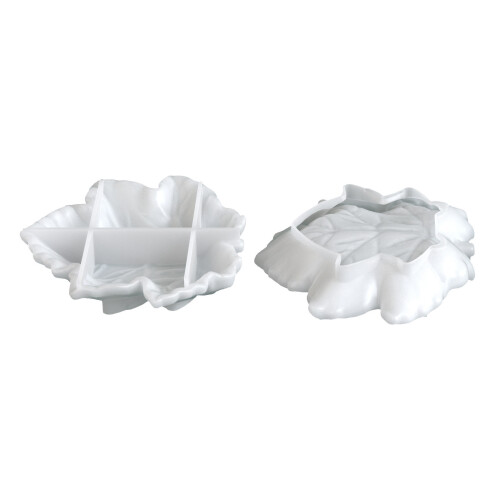 Multipurpose Leaf Shape Silicone Mould For Resin Art Concrete