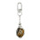 Multi Functional 3PCS Alloy Keychains Rotating Lock-Gold 6