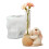 Hydroponic Plant Vase Silicone Mold Panda Rabbit Designs-10 4