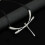 Dragonflys Pendant Necklace Alloy Materials Elegant Gift For 4