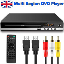Lecteur DVD compact pour une expérience multimédia fluide, port microphone et multizone pour une compatibilité universelle, lecture USB et