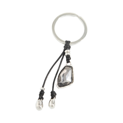 Acryl steentjes legering sleutelhanger edelstenen ontwerpen-3