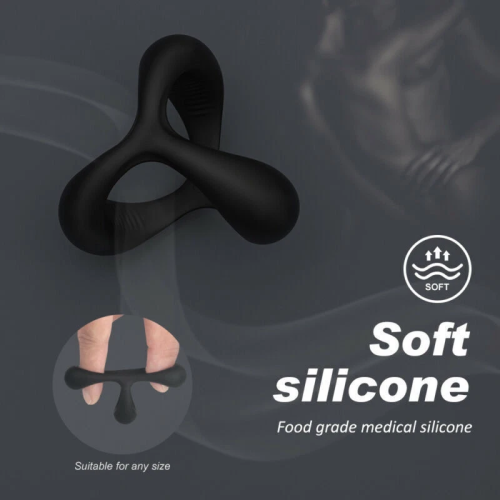 Triangle Silicone Support Ring Men Deluxe Fit Pro