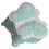 Butterfly Shape Jewelry Box Storage Space Lid-silver blue 1