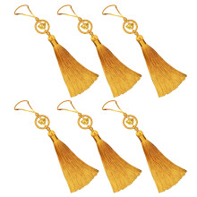 Traditional Chinese Style Tassels Pendant-Earthy Yellow