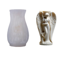 Silicone Jewelry Container Mold With Detailed Floral Embossing