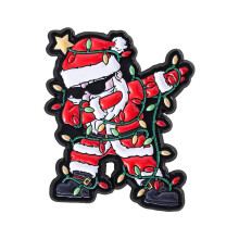 Alloy Santa Claus Christmas Enamel Pin Brooch Badge-QHXZ4985