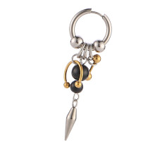 Minimalist Cone Pendant Earrings Double Colored-Color matching