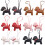 Soft Touch Dog Shaped Designs Key Holder Charm-White Red 4