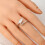 Gothic Wing Rings Open Band Design Long Time Use Alloy-1 pair 5