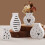 Romance Dot Pattern Silicone Casting Mould For Customes Art And 6