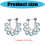 Trendy Crystals Adorned Drop Earrings Comfortable For-Purple 4