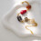 Mixed Materials Bracelet Resin Accent Stainless-JDB0109017 5