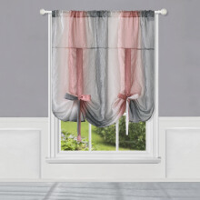 Achim Ombre Tie-Up Shade 50" széles púder