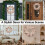 Pampas Grass Wreath Artificial Farmhouse Style 1 Pack 5
