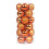 24pcs 40mm Shatterproof Plastic Christmas Baubles Orange 1