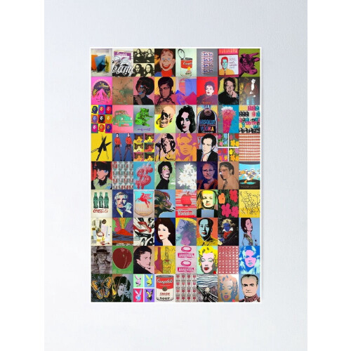 Andy Warhol moderne kunstplakatsett 2
