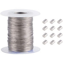 Drát na zavěšení obrázků z nerezové oceli 304, 0,5 mm, 328 stop