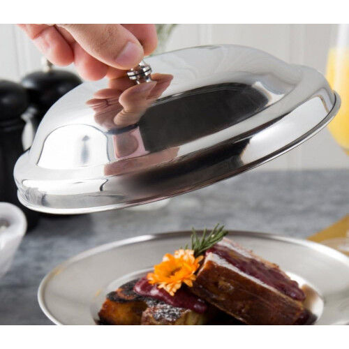 Stainless Steel Compote Bowl Lid 7 inch 2