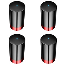 Conjunto de 4 Rolhas Elétricas a Vácuo para Vinho