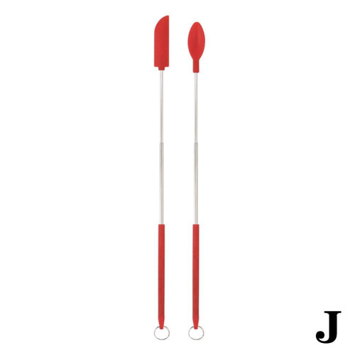 Mini Silicone Spatula with Stainless Steel Handle 1