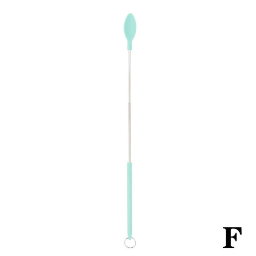 Mini Silicone Spatula with Stainless Steel Handle 2