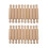 20er-Pack Mini-Nudelhölzer aus Holz, 2 x 14 cm 1