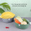 Dubbellaagse plastic fruit- en groentewasmand 3