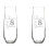 2er-Packung stielose Champagnerflöten (250 ml) 1