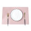 Homerr heat-resistant faux leather placemats rectangular 1