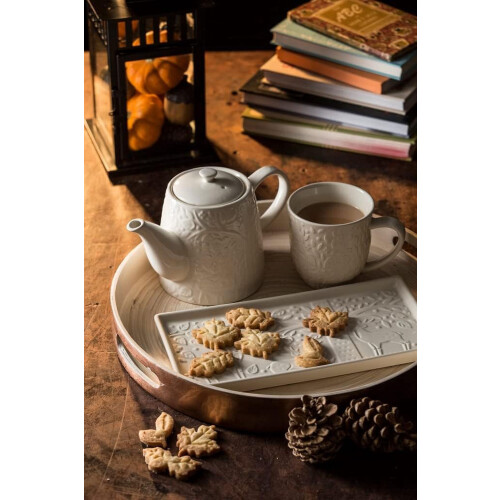 In the Forest Stoneware Teapot 32oz 2