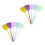 Plastic Fly Swatter 4.7x17.7 Inch 5 Pcs 2