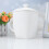 White Bone China Mug 550ml – Ergonomic Handle 4
