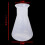6 transparante PP laboratorium Erlenmeyerflessen van 250 ml 4