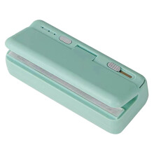 Portable mini heat sealer for food storage bags, 1 unit
