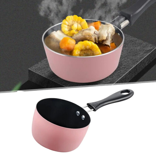 Milk Pan Thickened Small Saucepan for Stove and Induction -