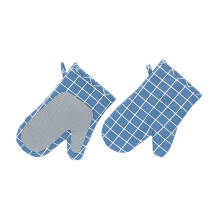 Luvas grossas para forno de micro-ondas com gel de sílica – Azuis,