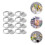 Aluminium-Einmachglasdeckel, 3er-Pack 3