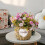Panier de fleurs artificielles pour la décoration intérieure 5