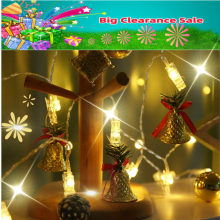LED String Lights with Clips – Battery or USB Powered