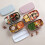 Kids' 2-Tier Bento Box with Cutlery 4