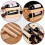 Wooden Countertop Wine Rack for 2 Bottles 2