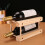 Wooden Countertop Wine Rack for 2 Bottles 4