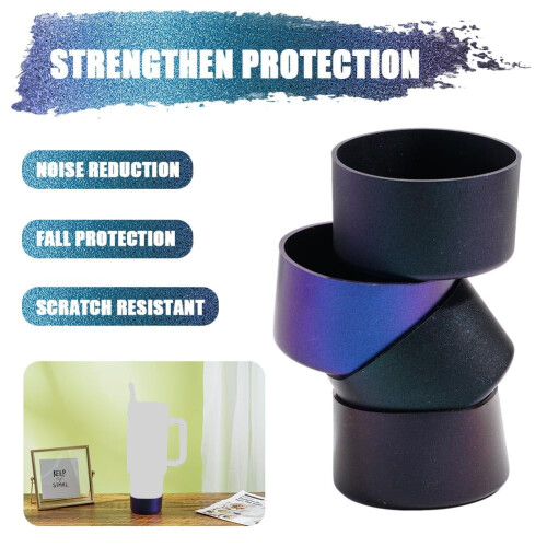Capa de silicone com efeito camaleão degradê para copos Stanley e Yeti. 2