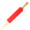 Silicone Rolling Pin with Wooden Handle 39cm 1