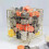 Coffee Pod Organizer Storage Basket for Capsules Tea Bags 2