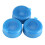 Blauwe schroefdoppen voor waterflessen van 5,5 cm (5 stuks) 4