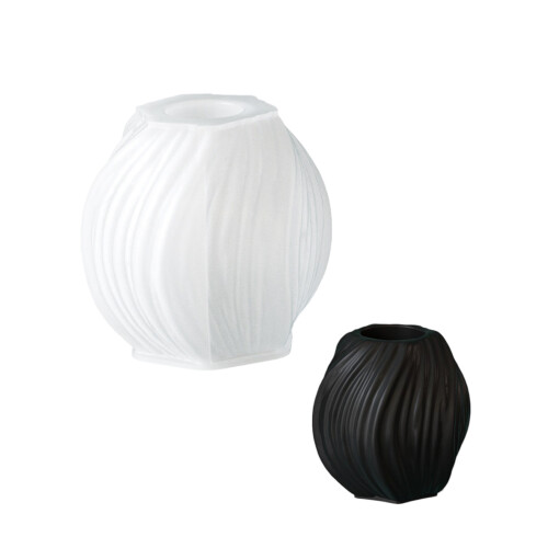 Waved Shaped Flower Pot Mold Great For DIY Art-Short pattern