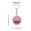 Funny Expression Baozi Style Keyring Accessory Bag Charm-Yellow 4